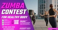 Zumba Contest Imagen Compartida en Facebook template