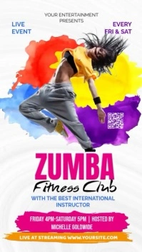 Zumba Dance Classic Reel de Instagram template