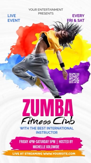 Copy Of Zumba Dance Classic PosterMyWall copy-of-zumba-dance-classic-postermywall