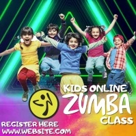 Zumba Square (1:1) template