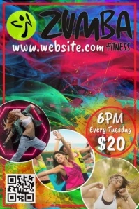 ZUMBA Iphosta template