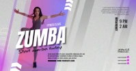 Zumba Fitness Class Immagine condivisa di Facebook template