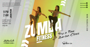 Zumba Fitness Facebook 共享图片 template