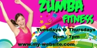 Zumba Twitter Header Iphosti le-Twitter template