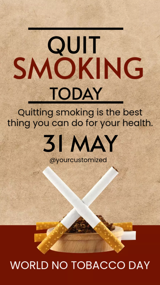 quit tobacco poster Design Anti Tobacco Posters In Minutes