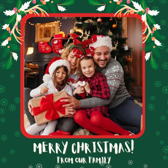 Share the joy with Christmas holiday cards