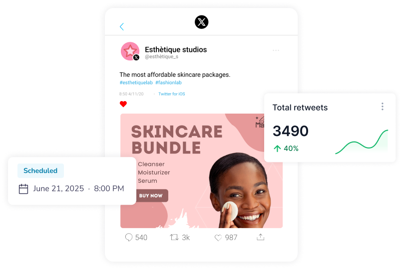 Smarter hashtags for more reach on X