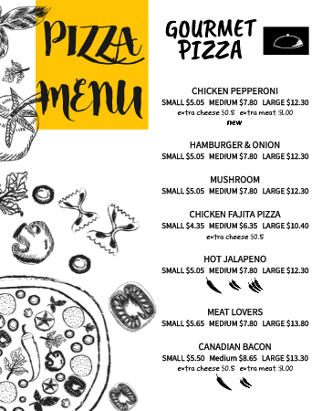 45,320+ free mouthwatering menu board designs
