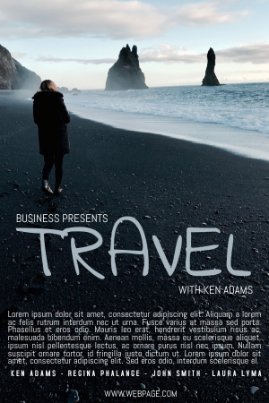 Customizable movie poster templates for filmmakers