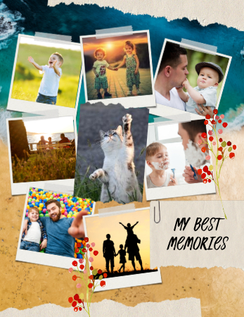 Bring memories to life with photo collage maker
