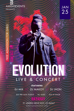 Get that 60’s vibe with psychedelic posters