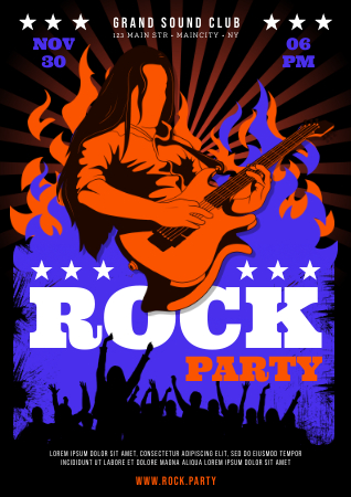 Let the good times roll with rock posters