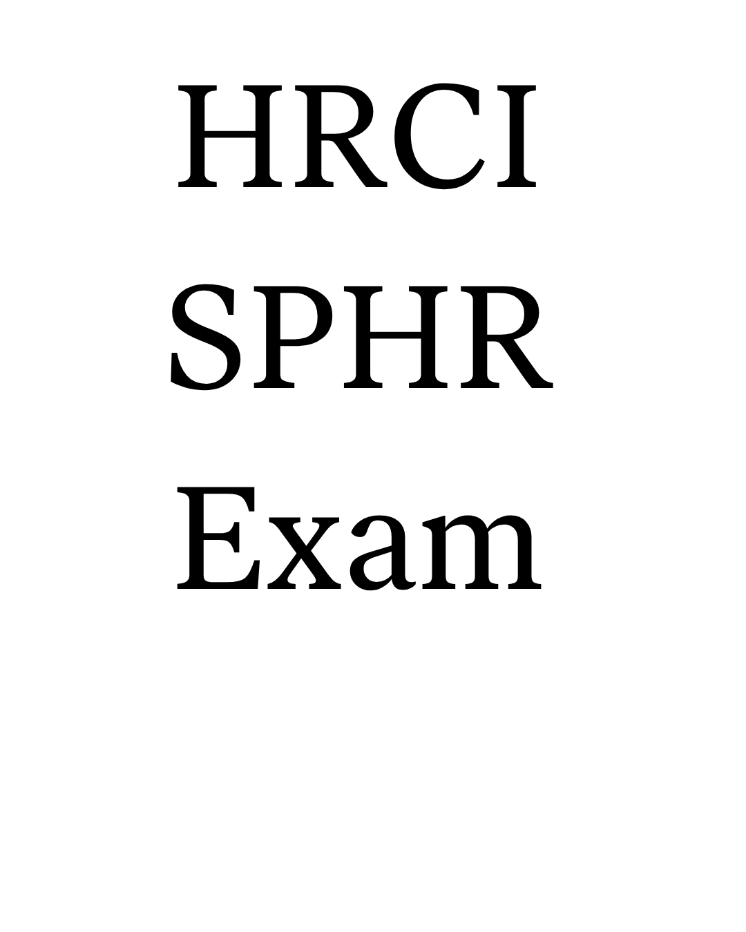 Can You Apply Workforce Planning in HRCI SPHR Exam Questions Effectively?