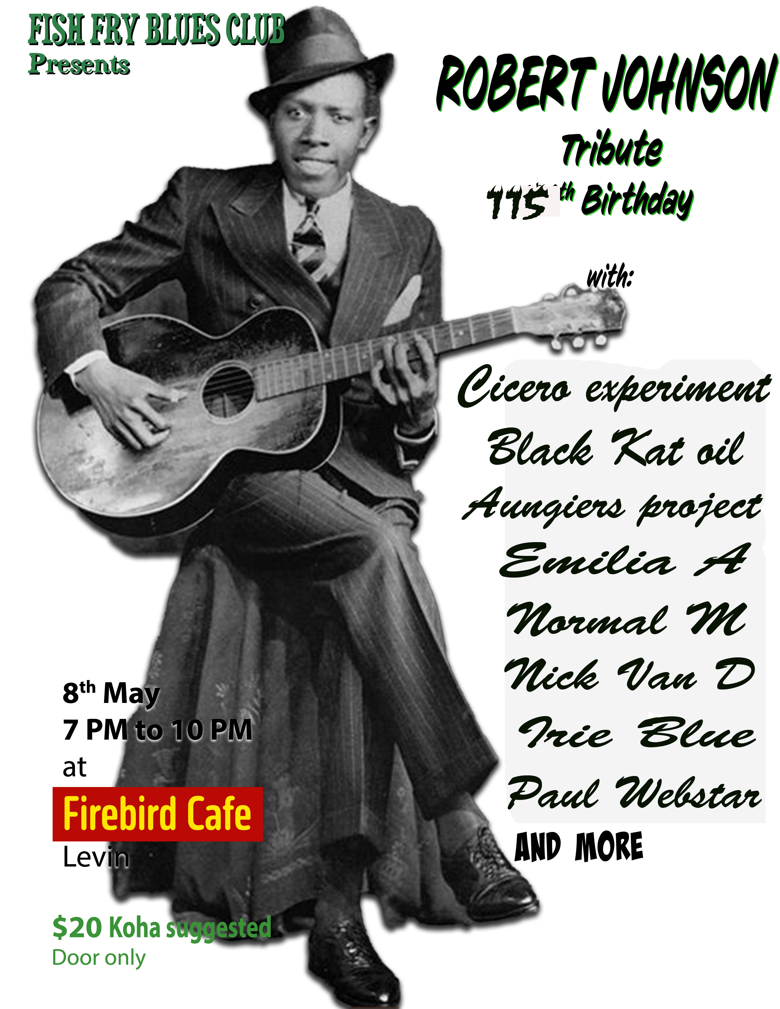 ROBERT JOHNSON 115TH BIRTHDAY TRIBUTE SHOW