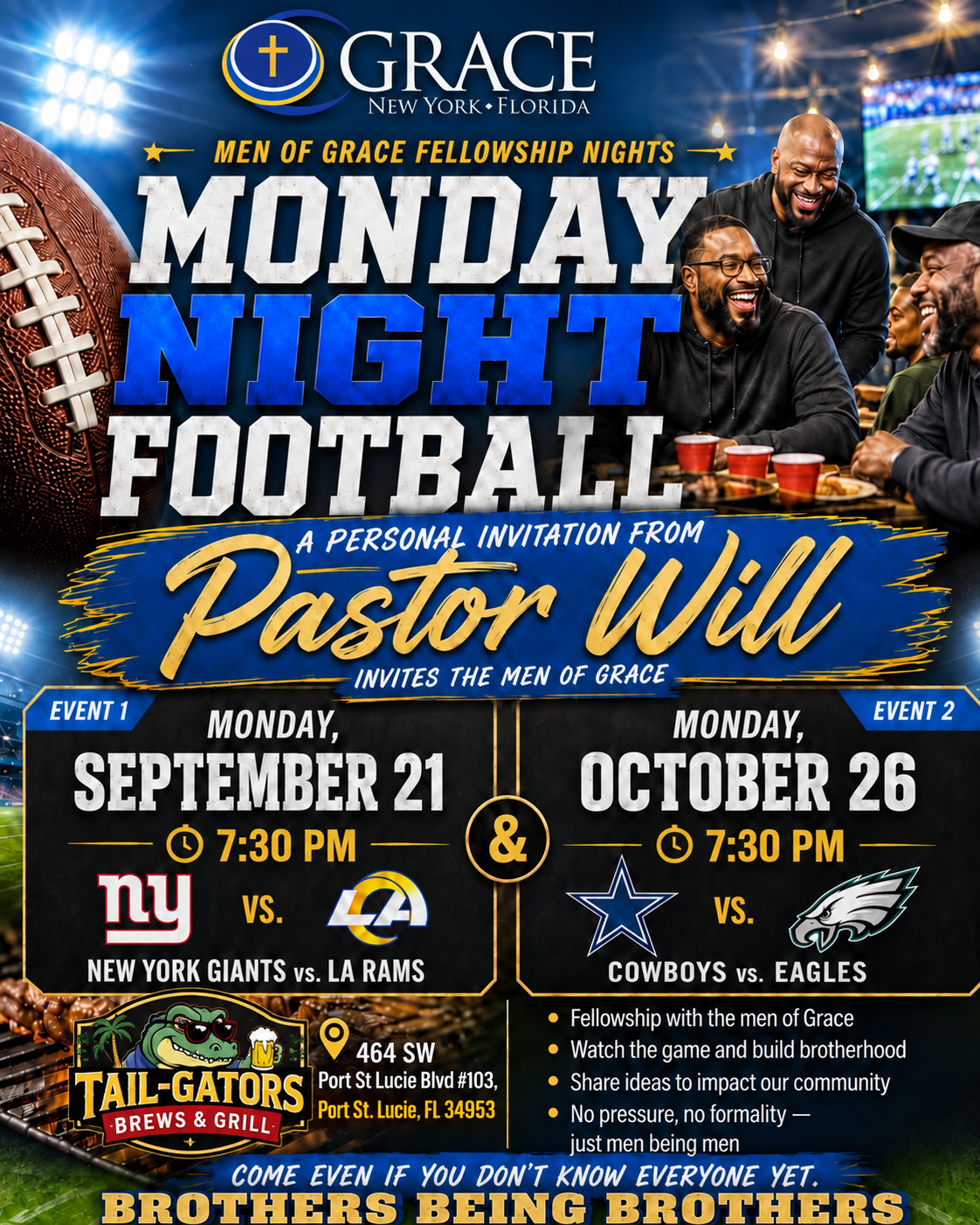 Men of Grace - Monday Night Football