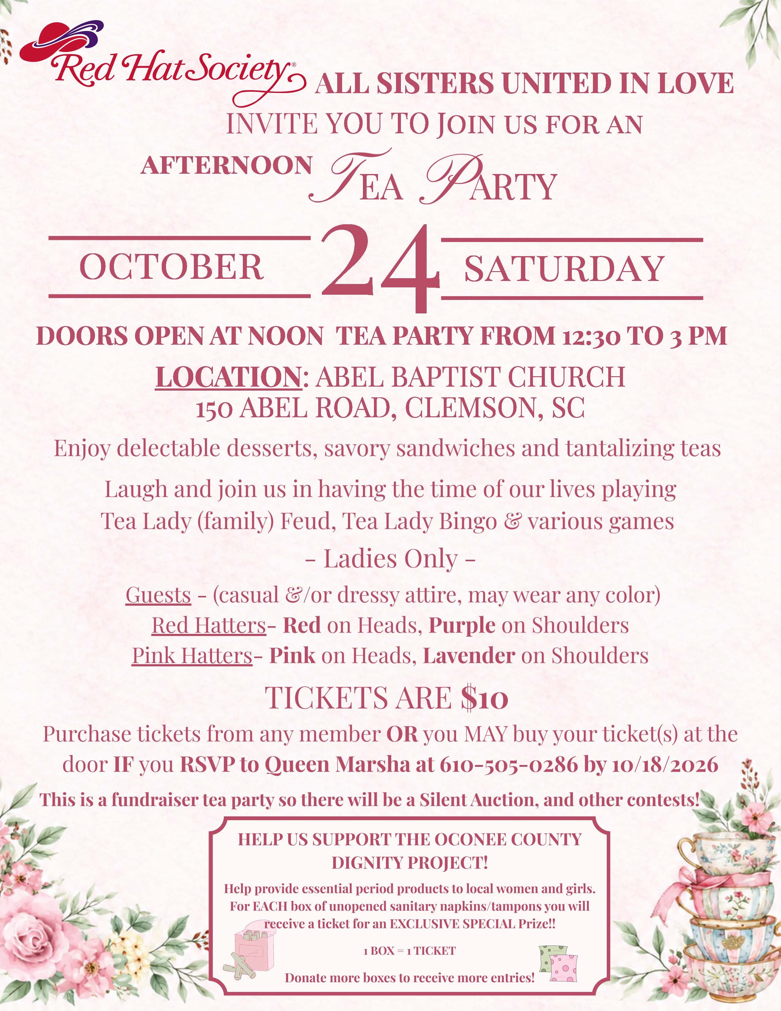 Ladies Afternoon Tea