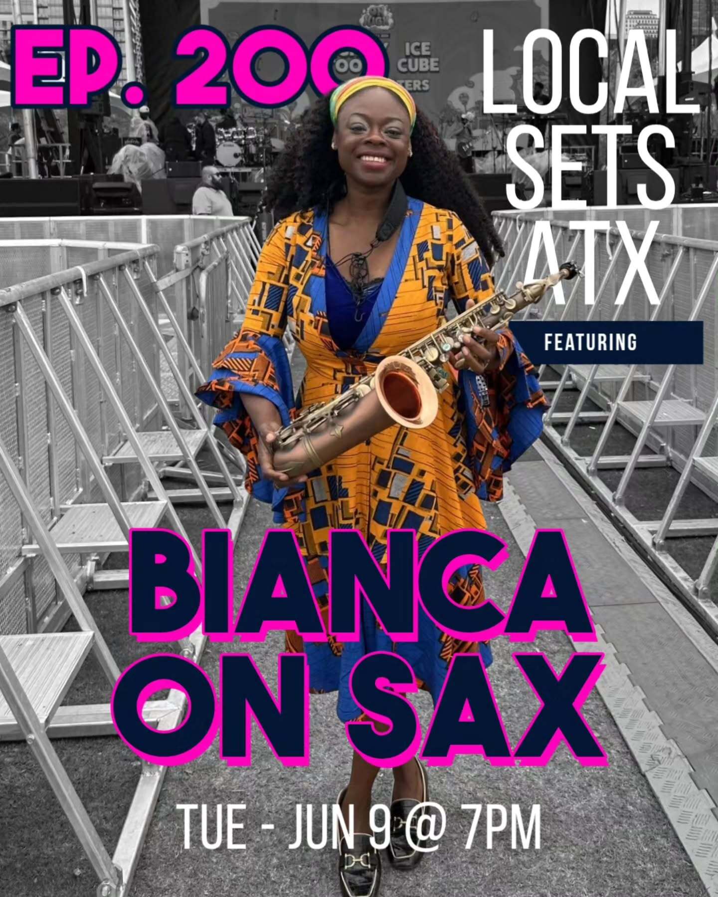 Bianca on Sax