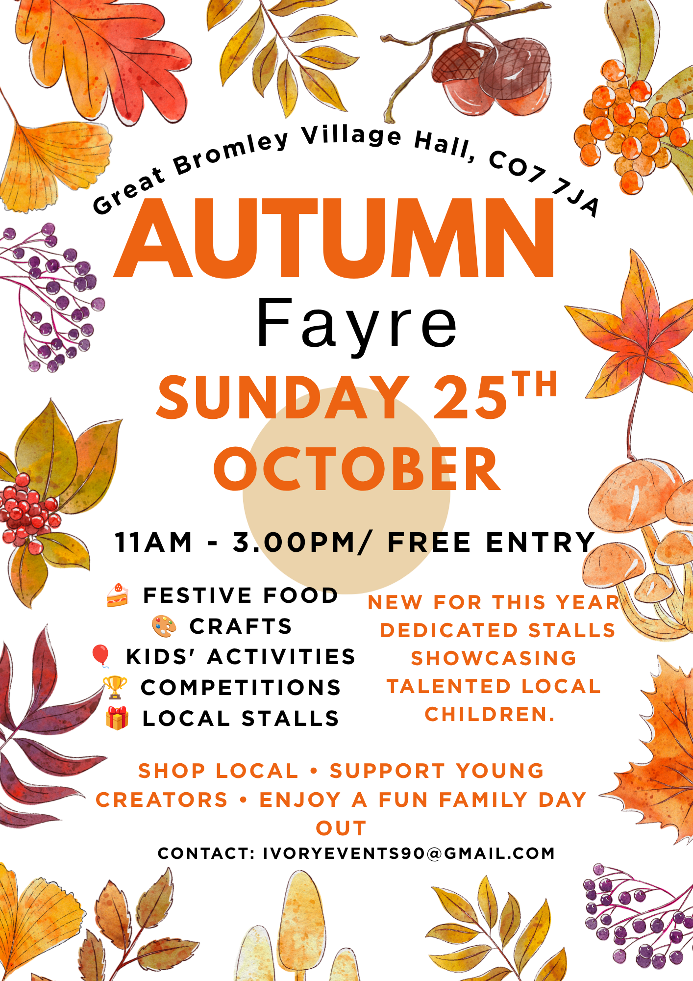 Autumn Family Funday Fayre