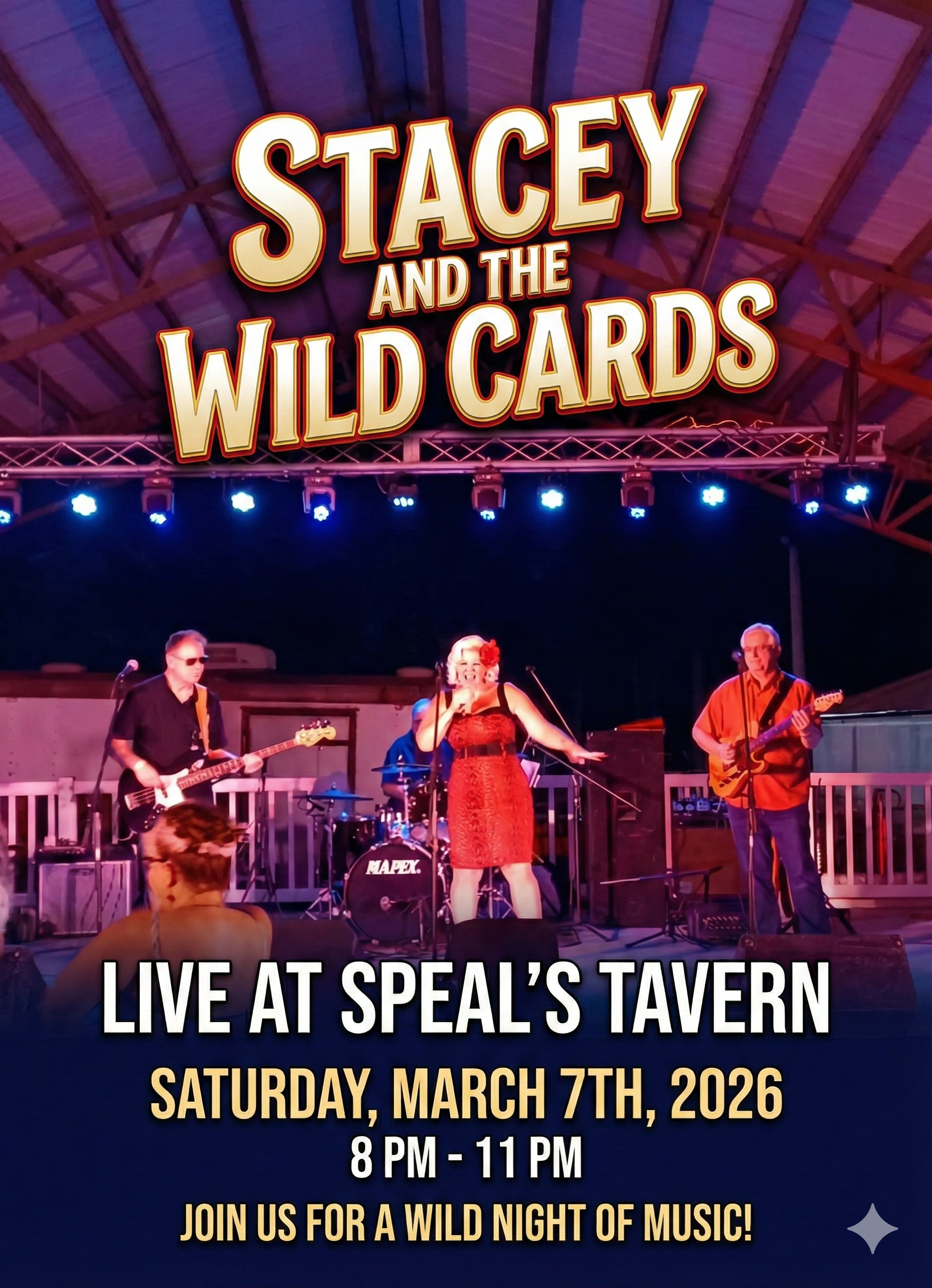 Stacey and The Wild Card LIVE at Speal's