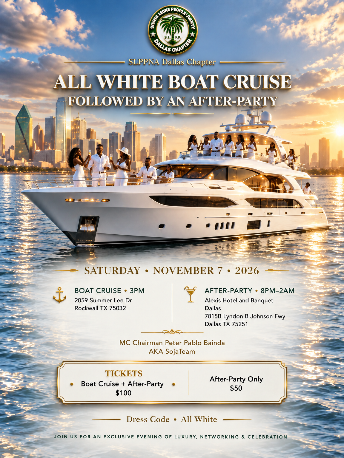 SLPPNA DALLAS CHAPTER BOAT CRUISE 