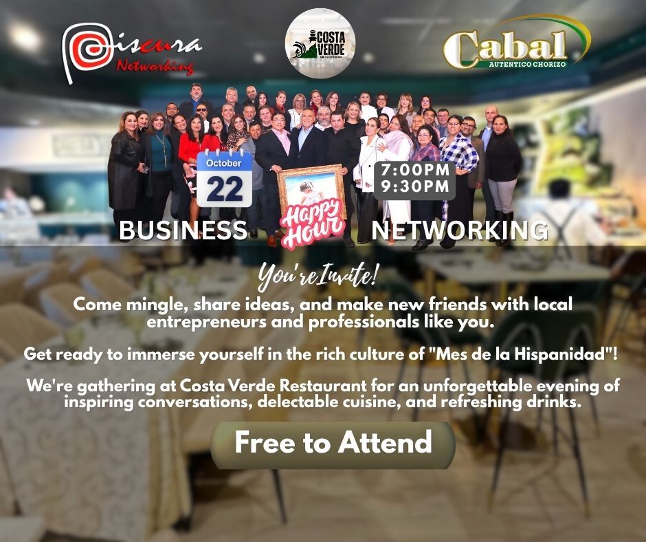 Free Piscura Networking at Costa Verde