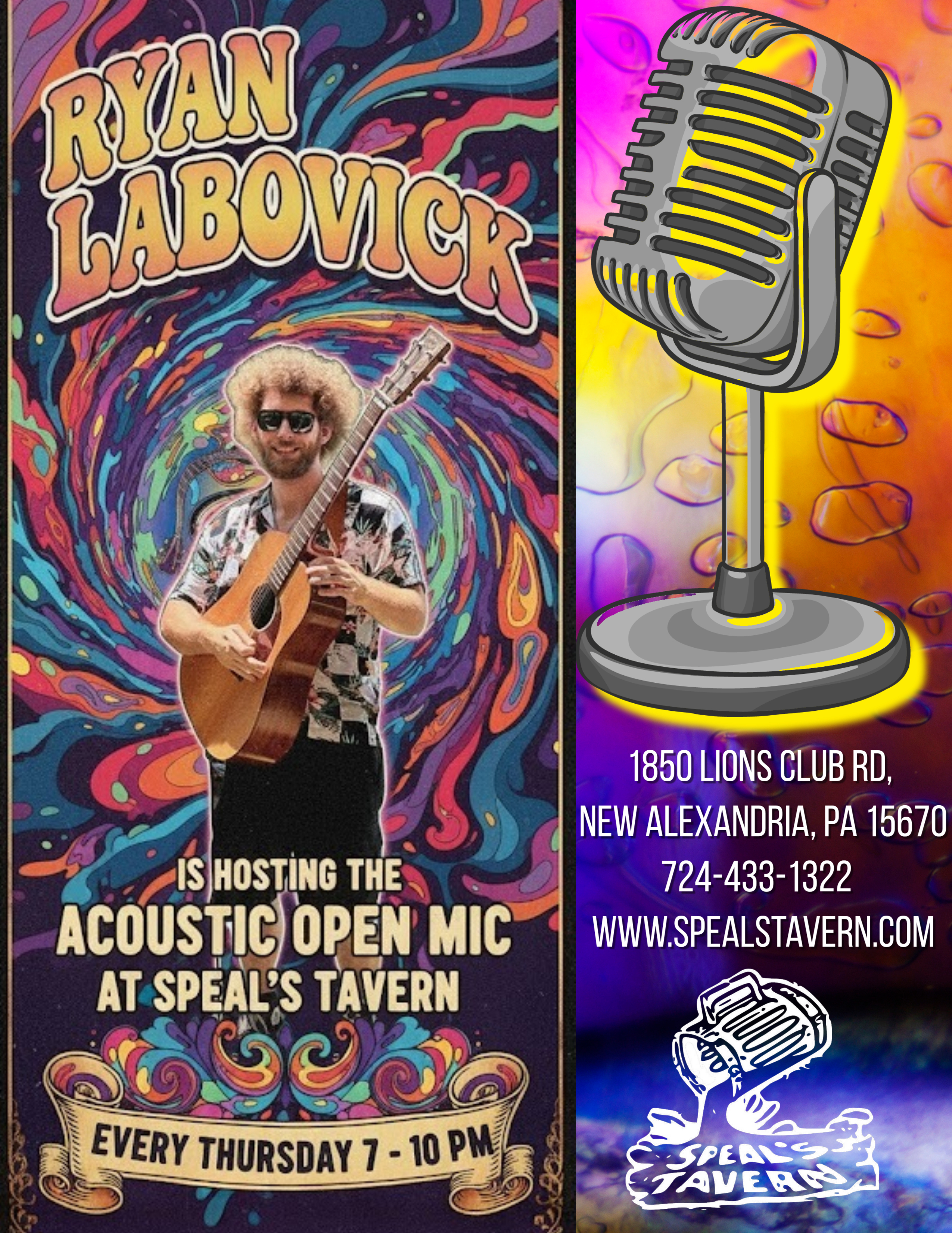 Acoustic Open Mic with Ryan LaBovick