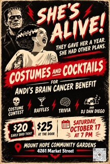 Andi's Brain Cancer Benefit