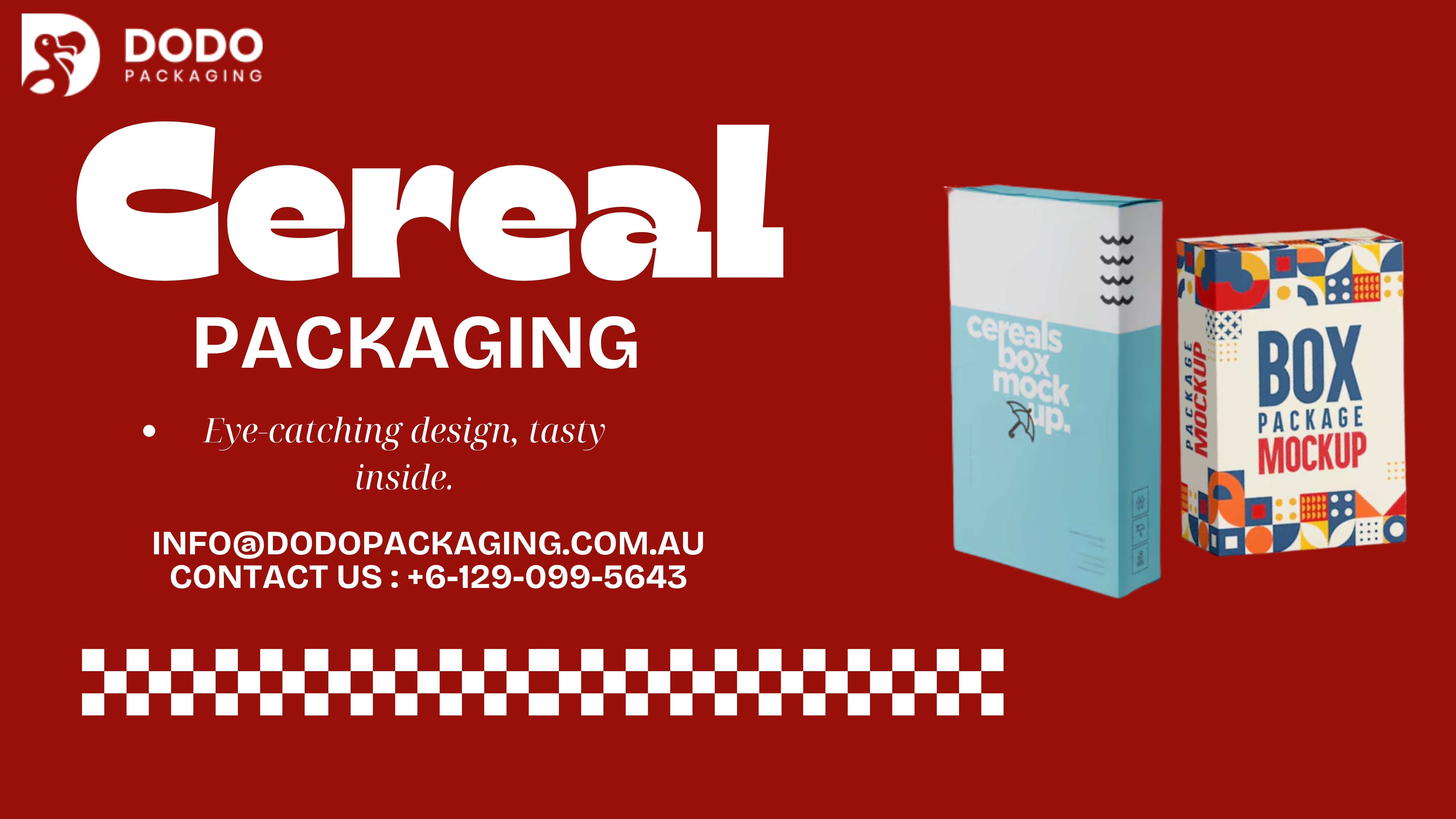 Cereal Boxes The Perfect Blend of Function, Fun, and Brand Identity