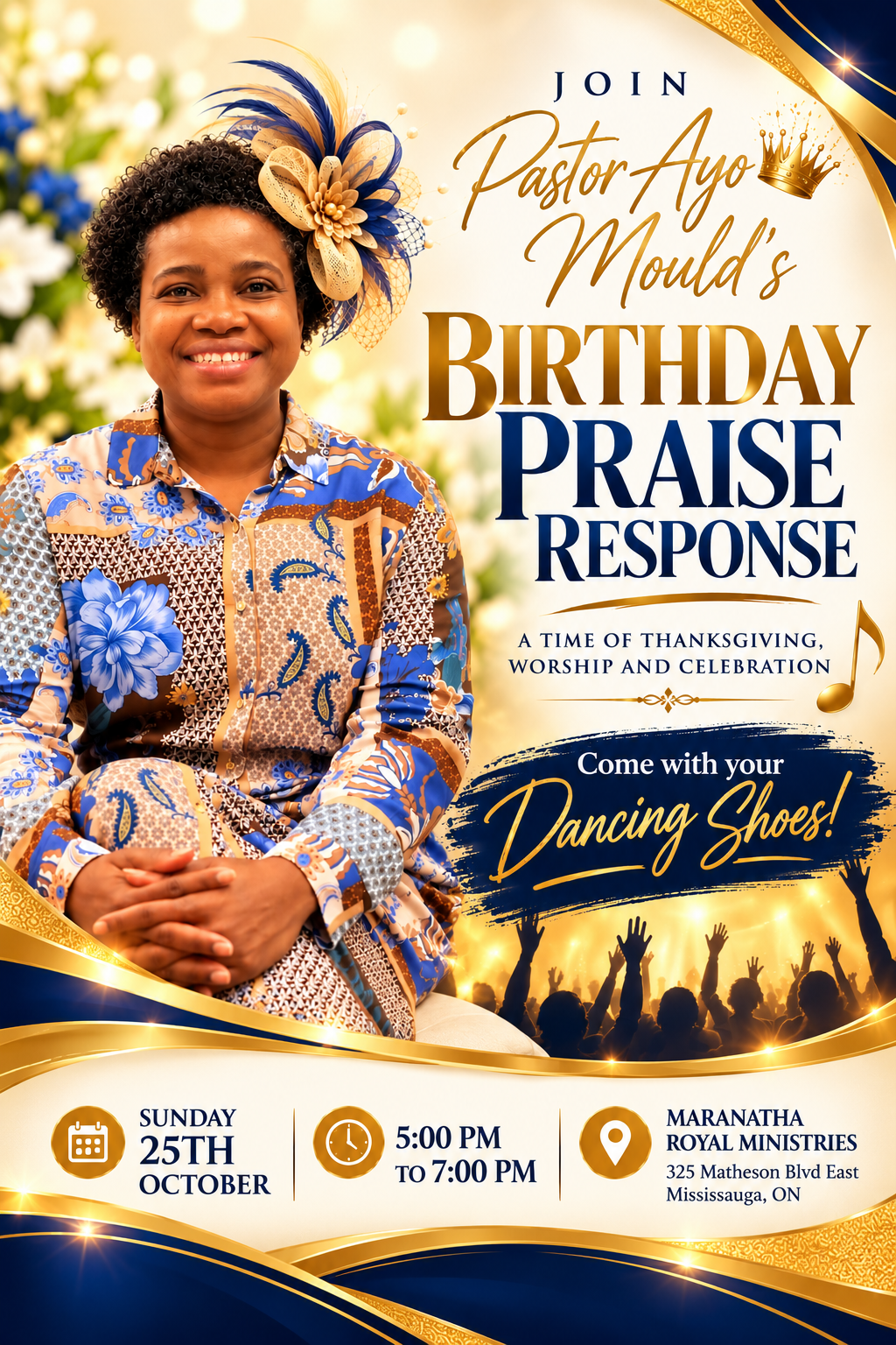 Ayo Mould Birthday Praise Evening