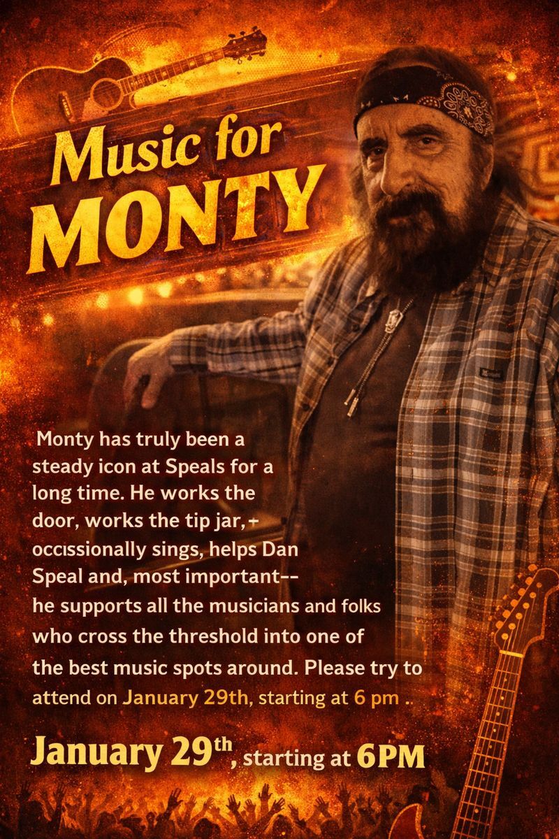 Music for Monty: A Fundraiser